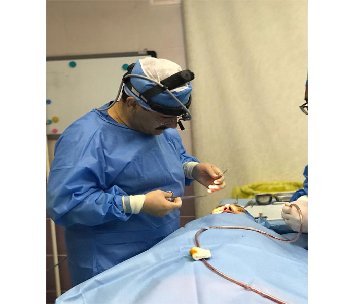 توانایی جراح در جراحی انواع بینی با توجه به مشخصه بینی هر فرد