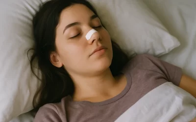 خوابیدن بعد از جراحی بینی؛ طرز صحیح و نکات مهم